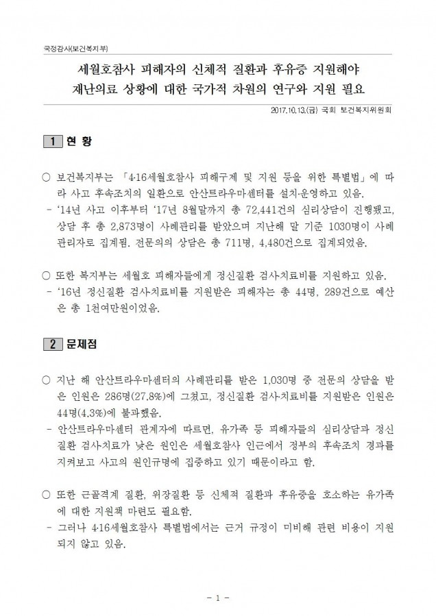 171013 [최도자 국정감사] 세월호참사피해자 질의서001.jpg