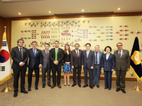 낀따나 칠레 상원의장 국회 방문