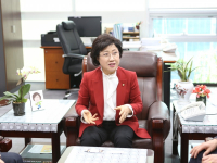 유치원연합회 임원 내방