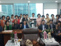 어린이집 원장단 의원실 방문