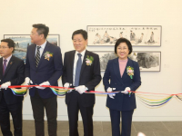 주칭준 작가 '한중문화교류초대전'