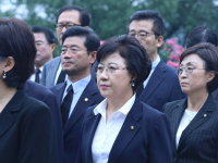 국민의당 신임 당대표 및 지도부 현충원 참배