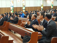 여천제일교회 장로 안수집사 권사 서리집사 은퇴예배