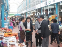 추석인사 여수 시장 방문