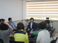 전남국공립어린이집연합회 임원 여수 사무실 내방