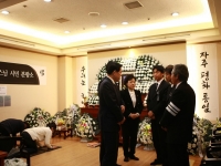 정원스님 빈소 방문 및 조문